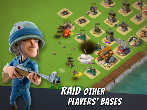 Boom Beach (App เกมส์ Boom Beach) : Boom Beach (App เกมส์ Boom Beach) :