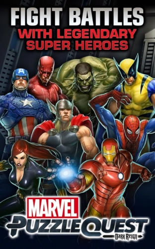 เกมส์ Marvel Puzzle Quest Dark Reign