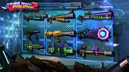 โหลดเกมส์ Zombie Diary Evolution 2