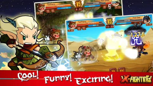 X Fighting (App เกมส์ X Fighting) : 