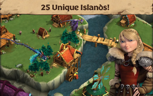 Dragons Rise of Berk (App เกมส์ Dragons Rise of Berk) : 