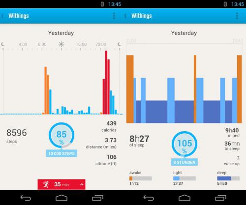 โหลดแอป Withings Health Mate