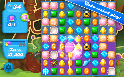 App เกมส์ Candy Crush Soda Saga App เกมส์ Candy Crush Soda Saga