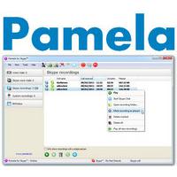 Pamela (โปรแกรม Pamela บันทึกเสียงฟรี)