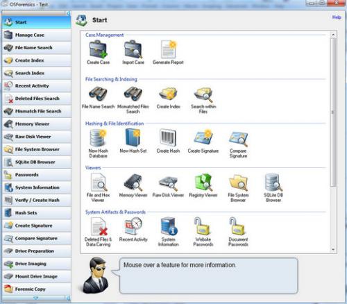โปรแกรมหาหลักฐาน คอมพิวเตอร์ OSForensics โปรแกรมหาหลักฐาน คอมพิวเตอร์ OSForensics