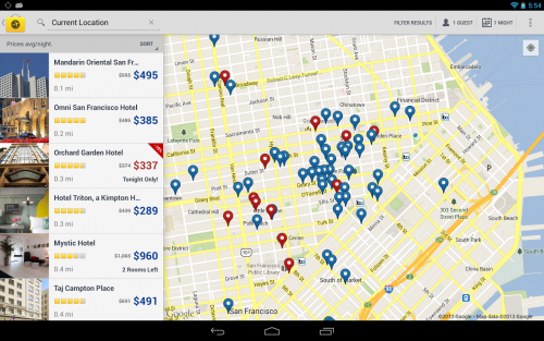 App บุ้คกิ้งโรงแรม Expedia Hotels Flights