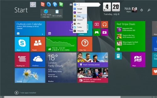 โปรแกรม Start Screen Unlimited Lite