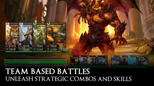 Heroes of Camelot (App เกมส์การ์ด Heroes of Camelot) : 