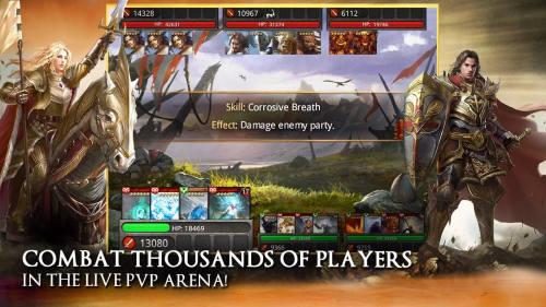 Heroes of Camelot (App เกมส์การ์ด Heroes of Camelot) : 