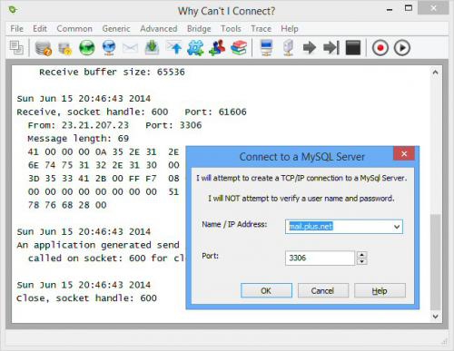โปรแกรม Why Canot I Connect