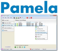 Pamela (โปรแกรม Pamela บันทึกเสียงฟรี) : 