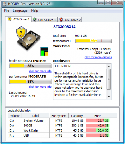ดาวน์โหลดโปรแกรม HDDlife