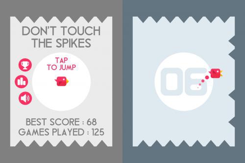 โหลดเกมส์ Dont Touch The Spikes