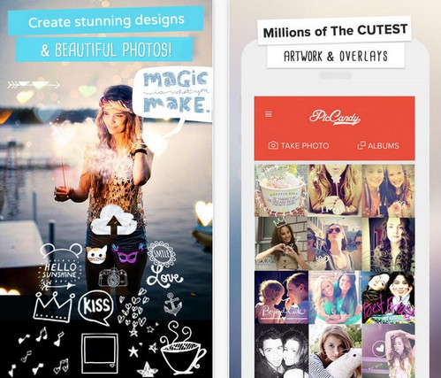 App แต่งรูป PicCandy App แต่งรูป PicCandy
