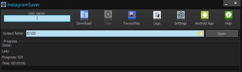 โปรแกรมโหลดรูป InstagramSaver