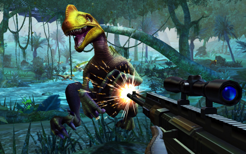 เกมส์ล่าไดโนเสาร์ Dino Hunter