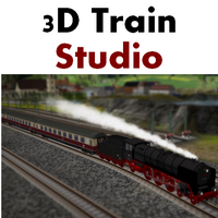 3D Train Studio (เกมส์สร้างทางรถไฟ 3 มิติ บน PC วิ่งได้จริงๆ บนเมือง) : 