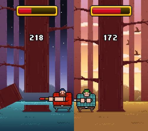 โหลดเกมส์ Timberman