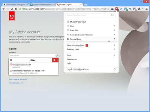 โปรแกรม LastPass โปรแกรม LastPass