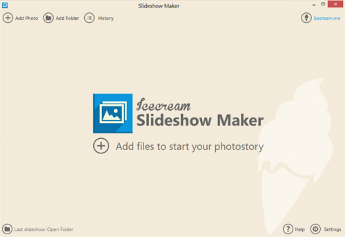 โปรแกรมสร้างสไลด์โชว์ IceCream Slideshow Maker โปรแกรมสร้างสไลด์โชว์ IceCream Slideshow Maker