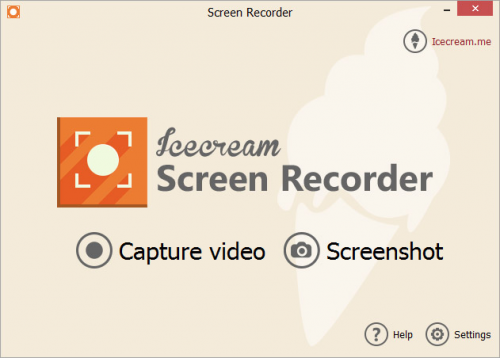 โปรแกรมอัดวิดีโอ Icecream Screen Recorder โปรแกรมอัดวิดีโอ Icecream Screen Recorder
