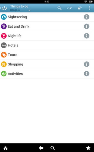 App คู่มือการเดินทาง Thailand Travel Guide