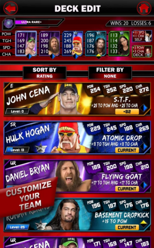 เกมส์ WWE SuperCard เกมส์ WWE SuperCard