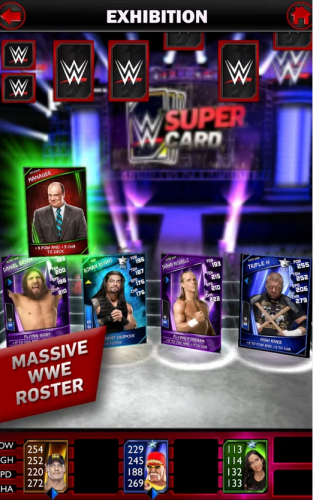 WWE SuperCard (App เกมส์การ์ดมวยปล้ำระดับโลก) : WWE SuperCard (App เกมส์การ์ดมวยปล้ำระดับโลก) :