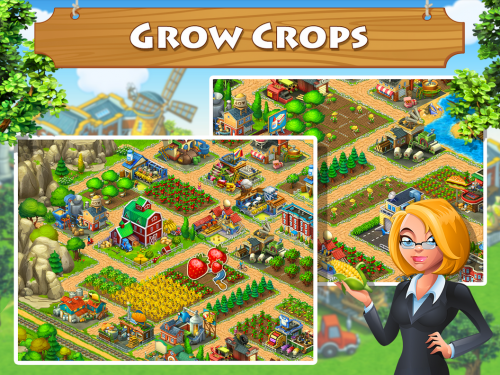 Township (App เกมส์ทำสวนบ้านไร่หรรษา Township) : 