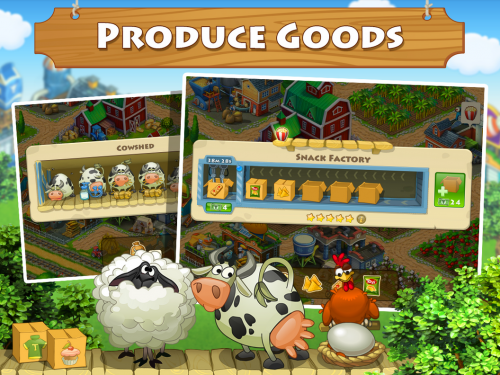 Township (App เกมส์ทำสวนบ้านไร่หรรษา Township) : 