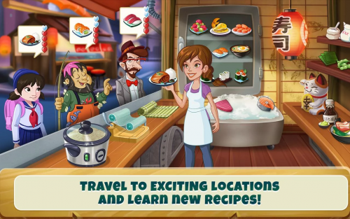 Kitchen Scramble (App เกมส์ร้านอาหารดิสนีย์สุดหรรษา) : 