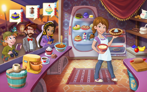 Kitchen Scramble (App เกมส์ร้านอาหารดิสนีย์สุดหรรษา) : 