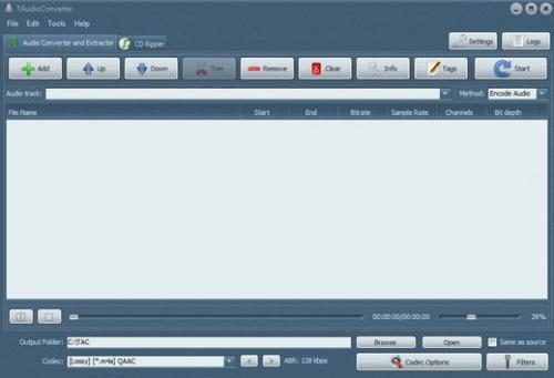 โปรแกรมแปลงเสียง TAudioConverter โปรแกรมแปลงเสียง TAudioConverter
