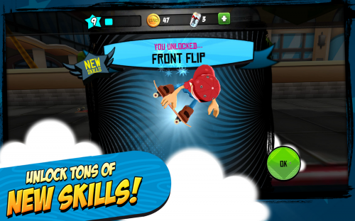 Epic Skater (App เกมส์เด็กบอร์ดสุดผาดโผน Epic Skater) : 