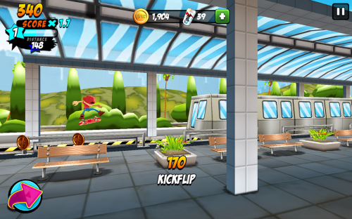 Epic Skater (App เกมส์เด็กบอร์ดสุดผาดโผน Epic Skater) : 