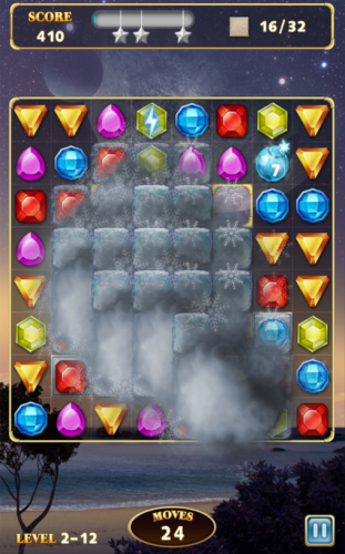 Jewels Star 3 (App เกมส์เรียงเพชรสุดคลาสสิค) : 