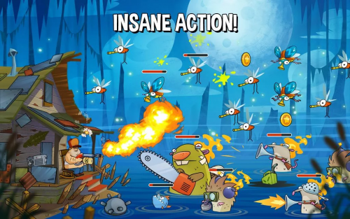 Swamp Attack (App เกมส์ยิงจระเข้สุดมันส์Swamp Attack) : 