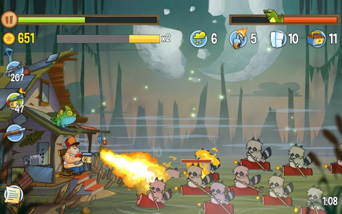 Swamp Attack (App เกมส์ยิงจระเข้สุดมันส์Swamp Attack) : 