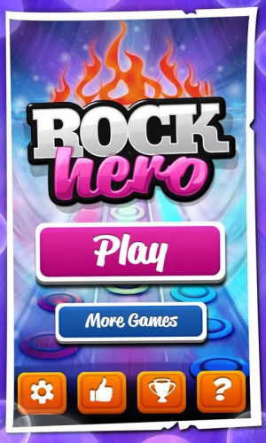 เกมส์ Rock Hero เกมส์ Rock Hero