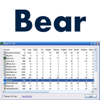 Bear (โปรแกรม Bear ดูโปรเซสเครื่อง โดยละเอียด ฟรี)
