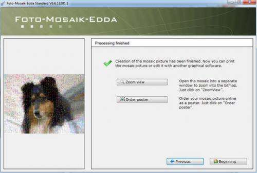 โปรแกรมสร้างภาพโมเสก Foto Mosaik