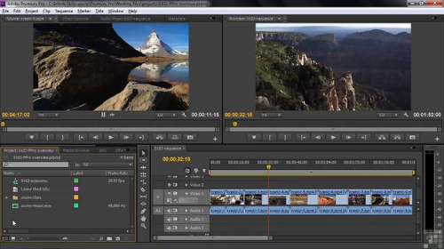 Adobe Premiere Pro (โหลดโปรแกรม Premiere ตัดต่อวิดีโอขั้นสูง) : 