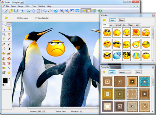 โปรแกรมแต่งรูป PhoXo
