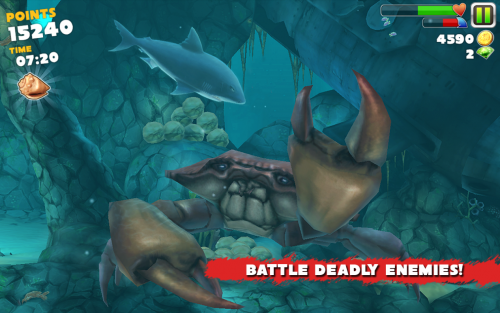 Hungry Shark Evolution (App เกมส์ฉลามจอมเขมือบ) : 