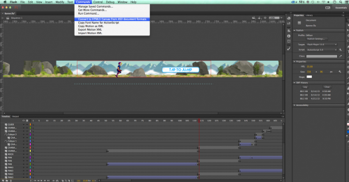 โปรแกรมทำแอนิเมชัน Adobe Flash Professional