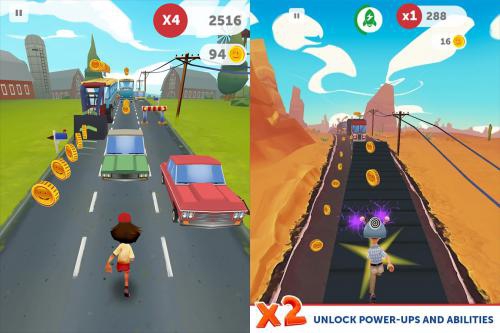 เกมส์วิ่งหนีสุดขั้ว Run Forrest Run