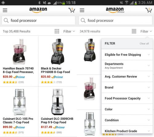 App ซื้อขายอเมซอน