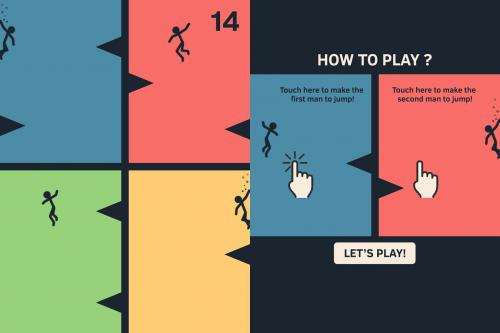 เกมส์กระโดดหลบหนาม Make Them Fall