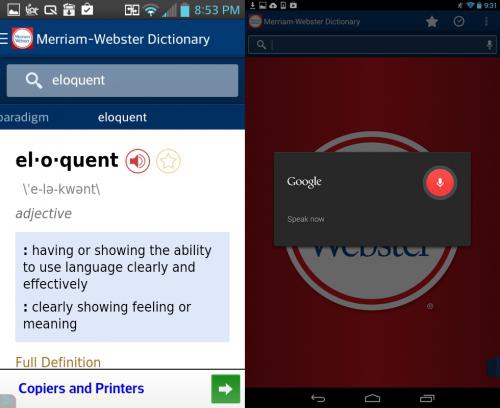 โหลดแอป Merriam Webster