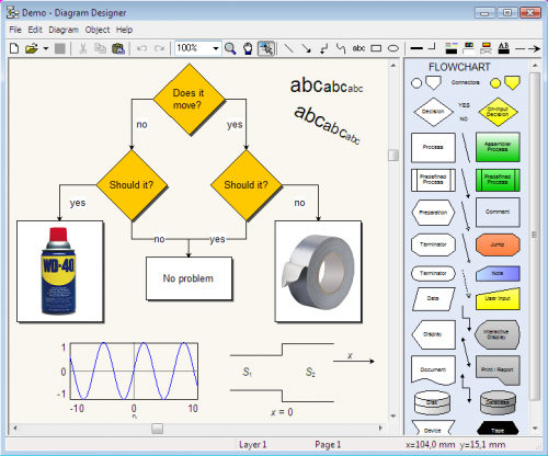 ดาวน์โหลดโปรแกรม Diagram Designer